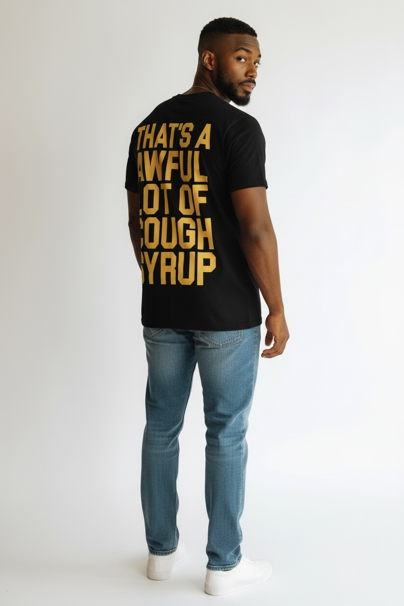Mona Lisa That’s A Awful Lot Of Cough Syrup T-Shirt