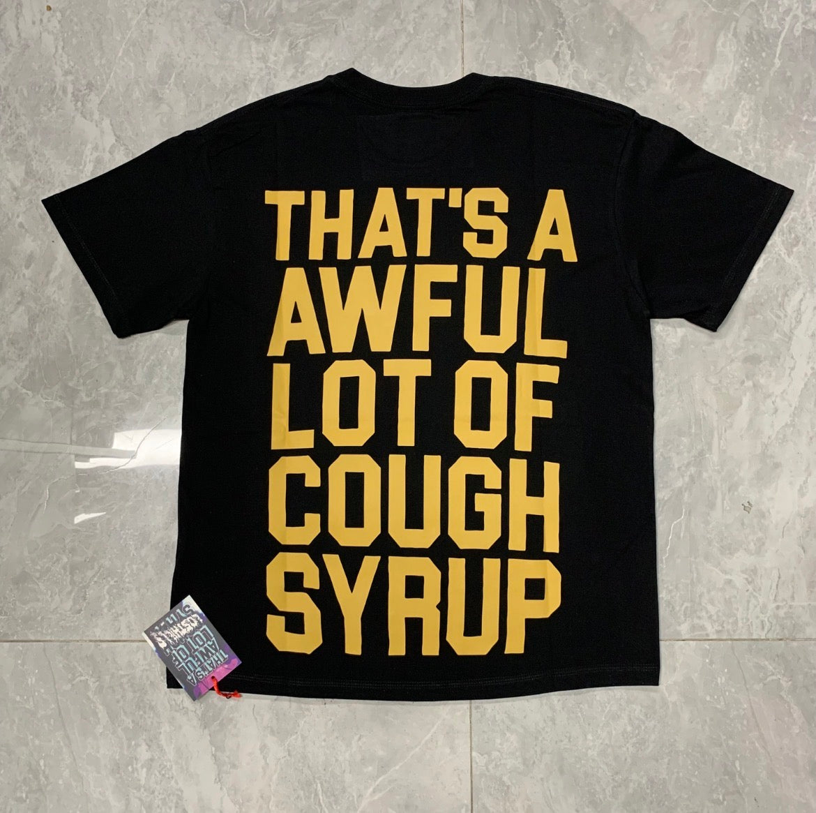 Mona Lisa That’s A Awful Lot Of Cough Syrup T-Shirt