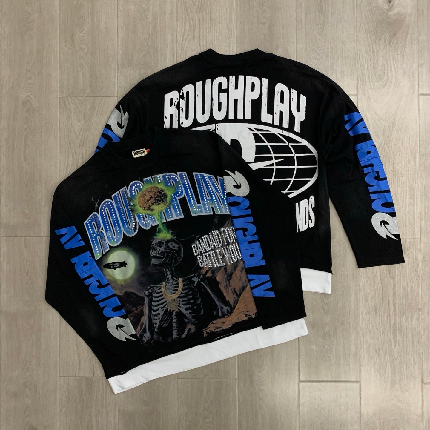 Rough Play Skull Shock Long Sleeve.