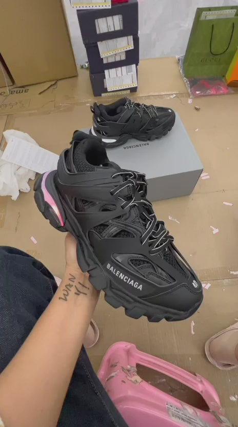 Balenciaga Black Shoes with Light